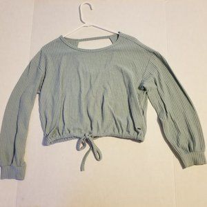 Hollister Size XS Scoop Neck Crop Sweater